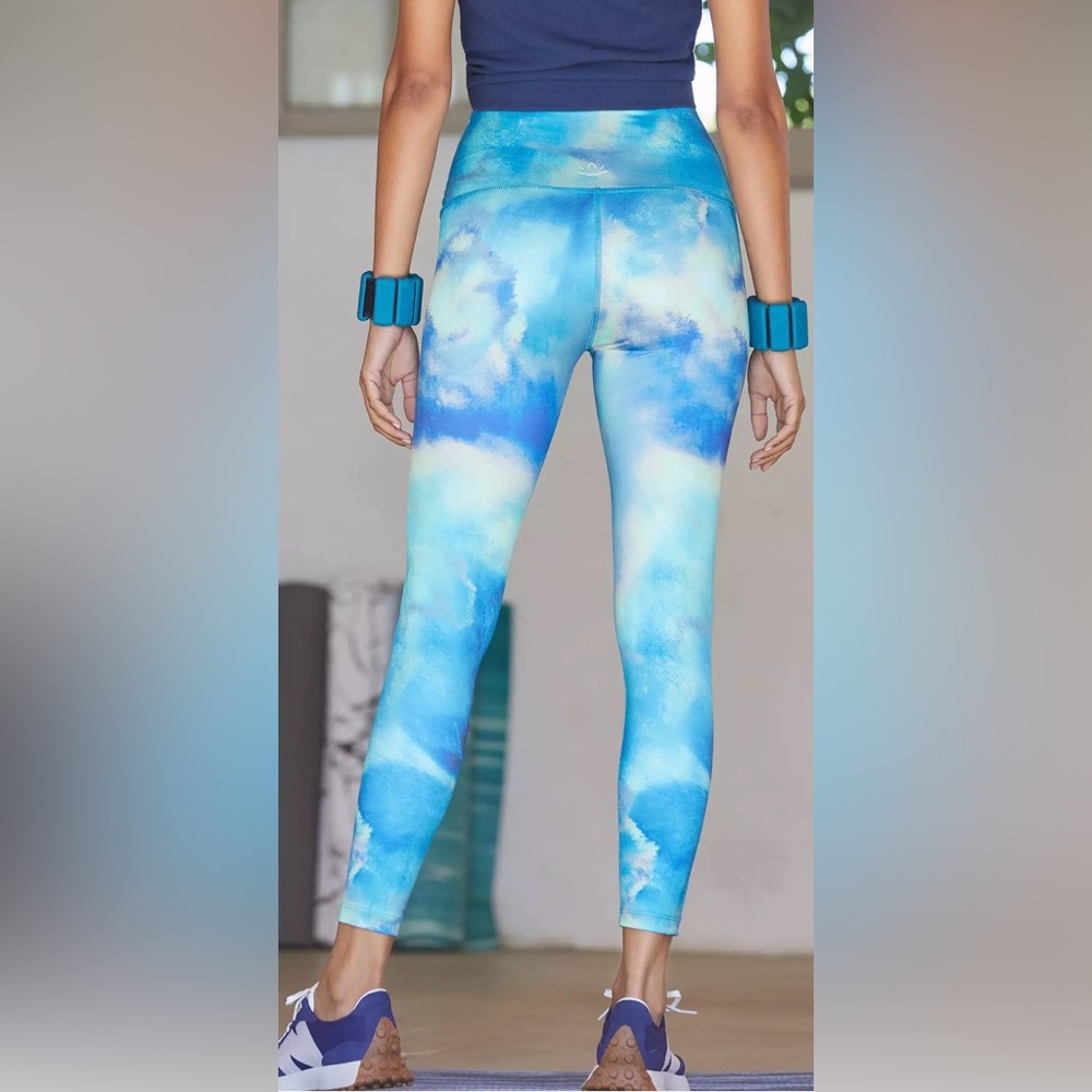 Beyond Yoga Lux High Waisted Soft High Rise Tie Dye Workout Leggings